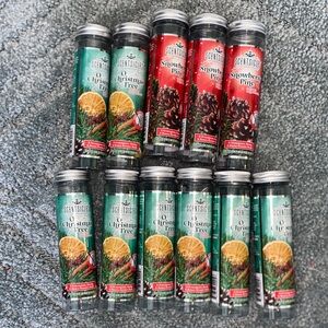 Holiday Scent Sticks - Green O Christmas Tree & Red Snowberry Pine (Set)